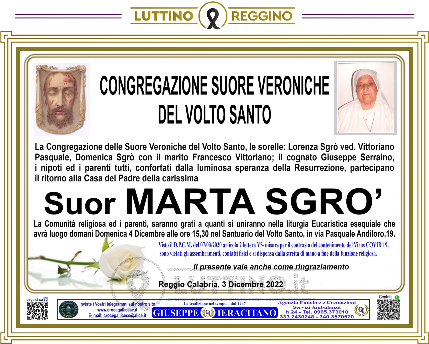 Suor Marta  Sgrò